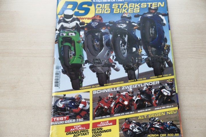 Deckblatt PS Sport Motorrad (04/2000)
